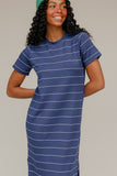 Sailor T-Shirt Maxi Dress