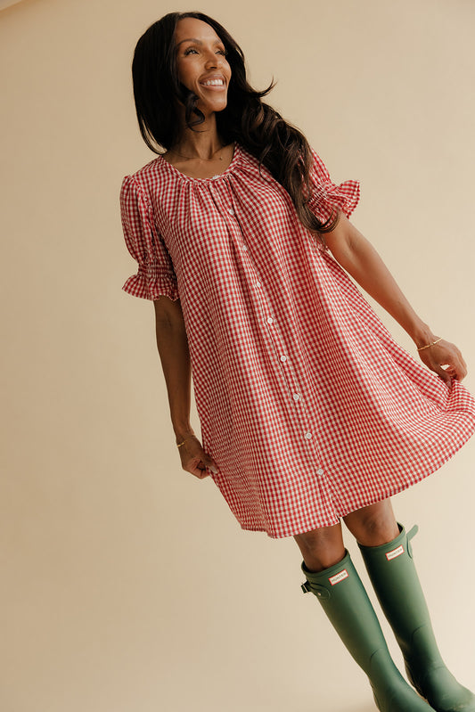 Tennessee Dream Gingham Dress