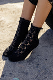 Free People Rubies Crochet Socks