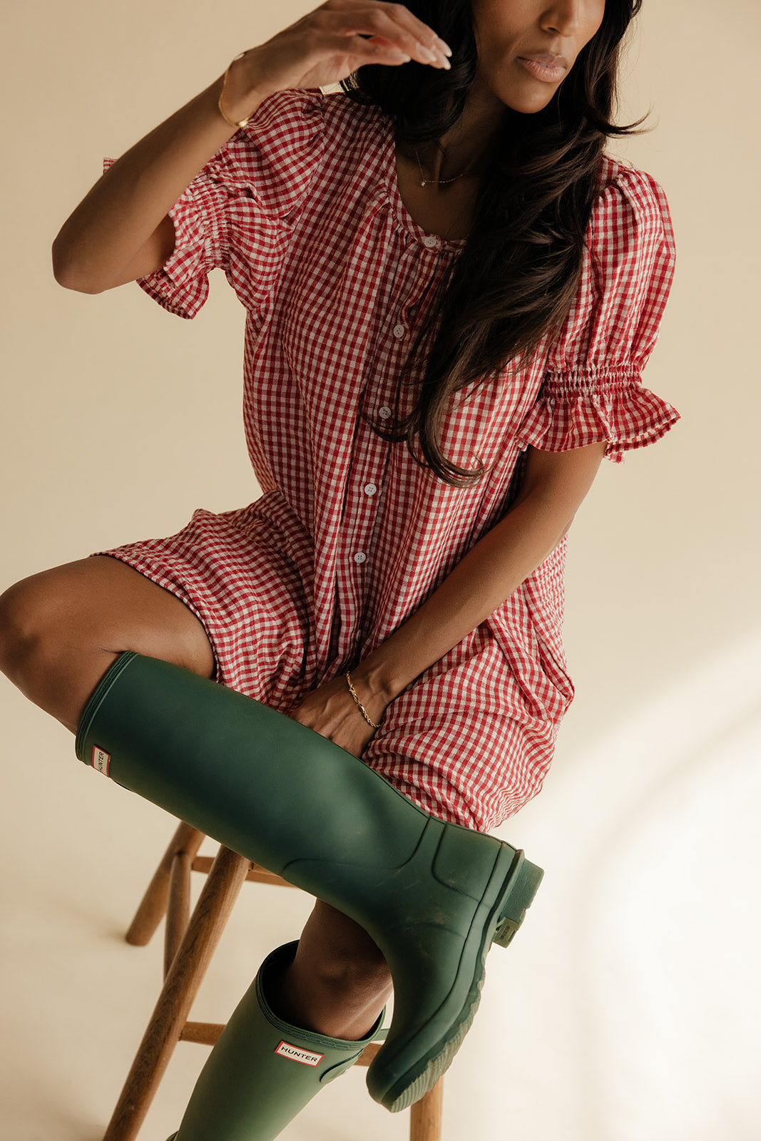 Tennessee Dream Gingham Dress