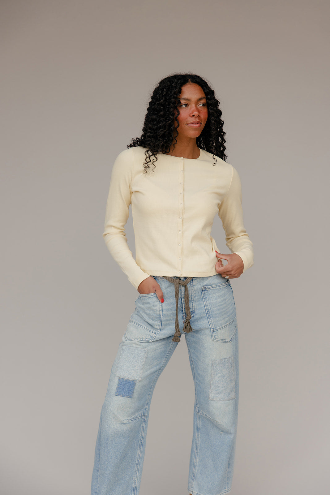 Sunbeam Snap Button Long Sleeve