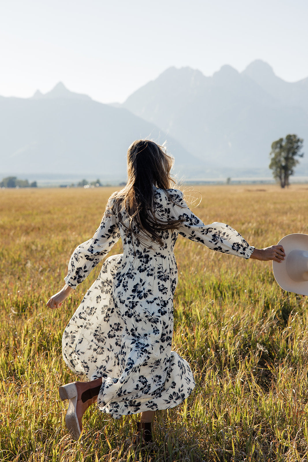 Guiding Us Home Floral Midi