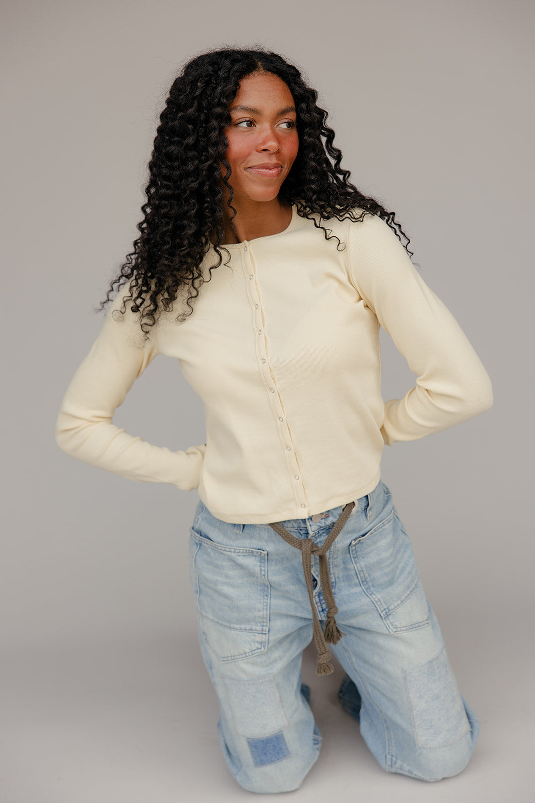 Sunbeam Snap Button Long Sleeve