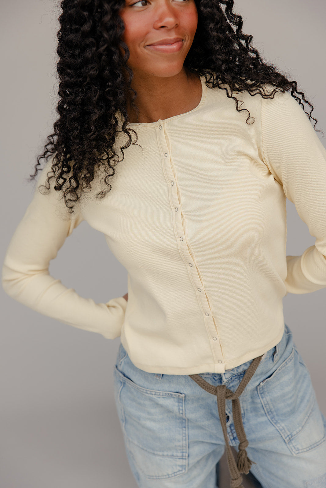 Sunbeam Snap Button Long Sleeve