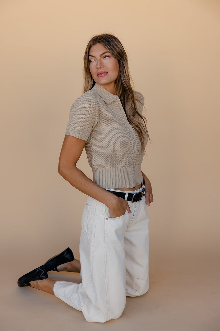 Rally Zip Up Sweater