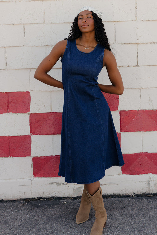 Blue Jeans Tank Dress