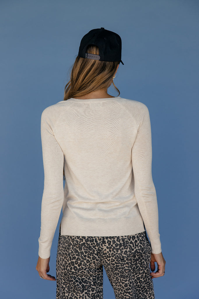 Oat and Ink Long Sleeve Sweater