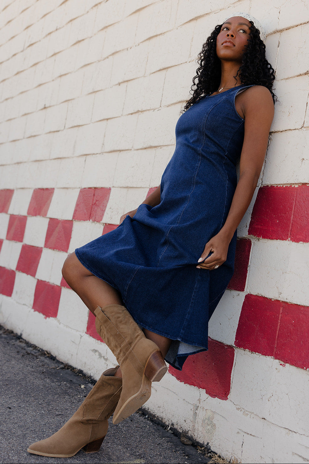 Blue Jeans Tank Dress