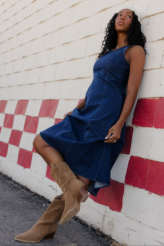 Blue Jeans Tank Dress