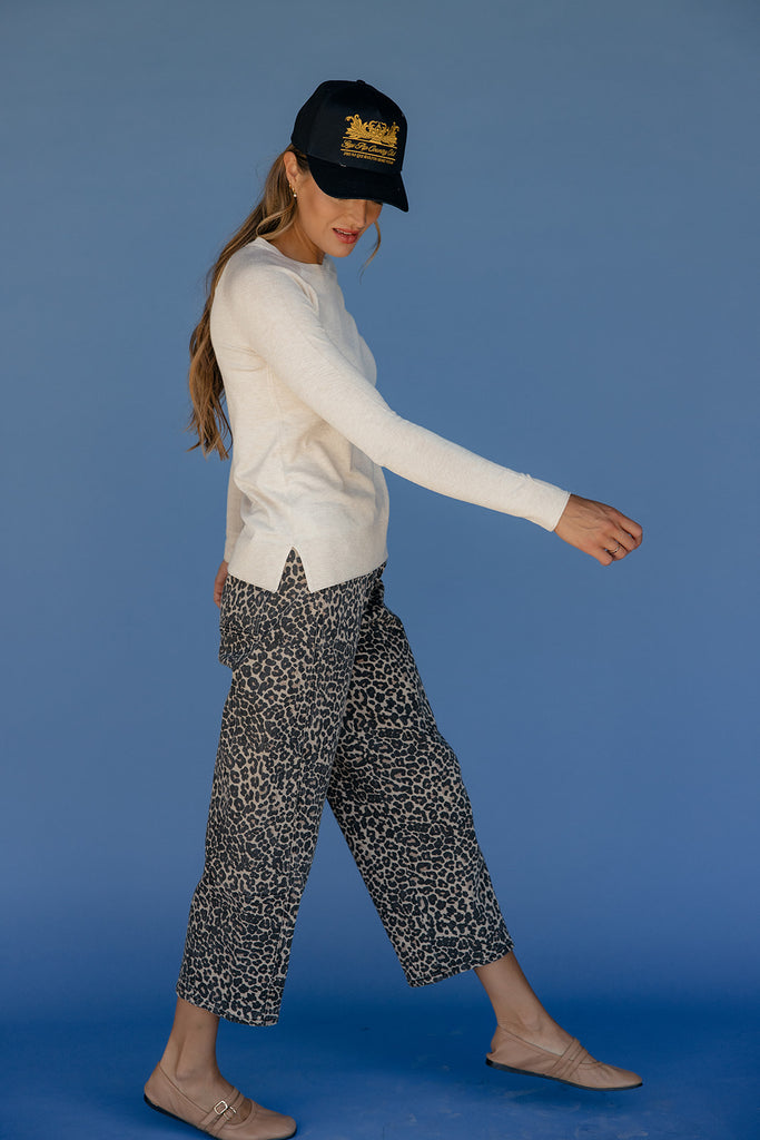 Oat and Ink Long Sleeve Sweater