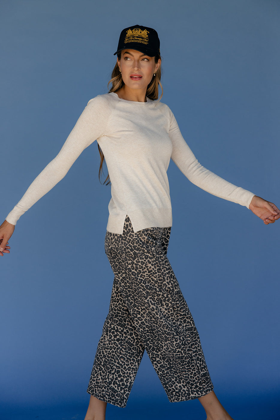 Oat and Ink Long Sleeve Sweater