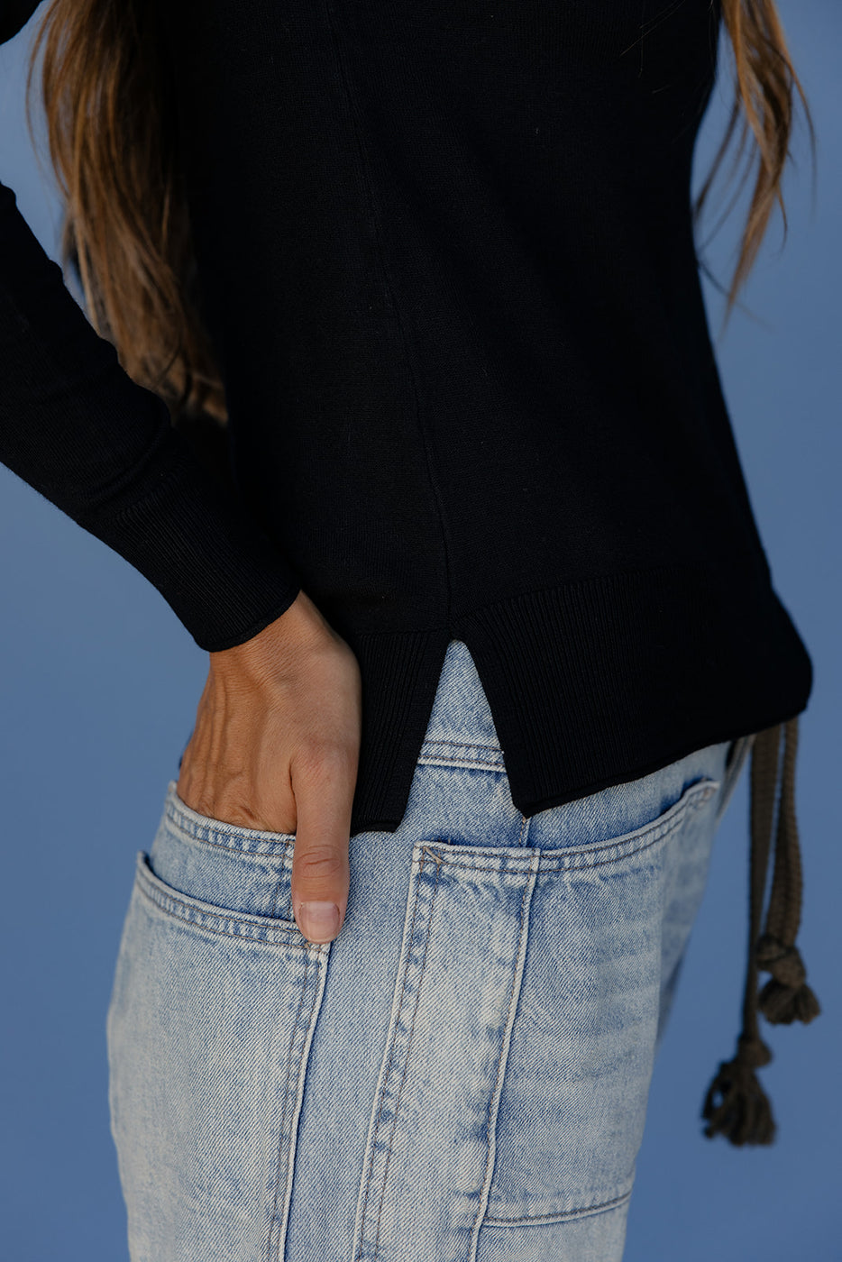 Oat and Ink Long Sleeve Sweater