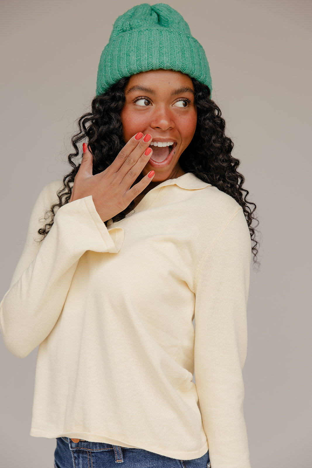 Mellow Yellow Collared Sweater