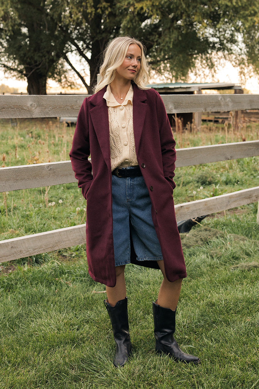 The Main Character Coat
