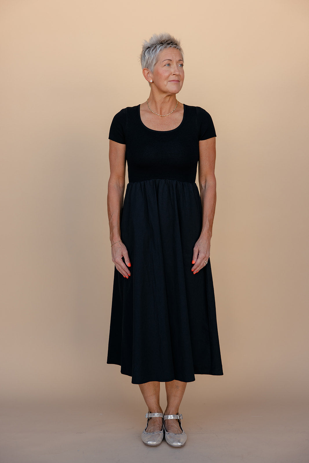 The Obsidian Midi Dress