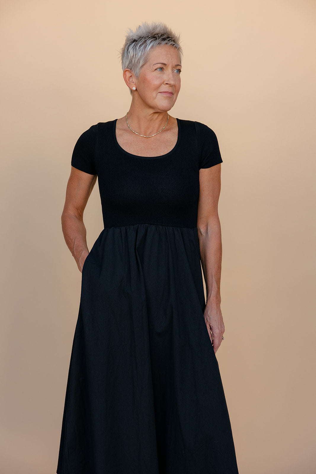 The Obsidian Midi Dress