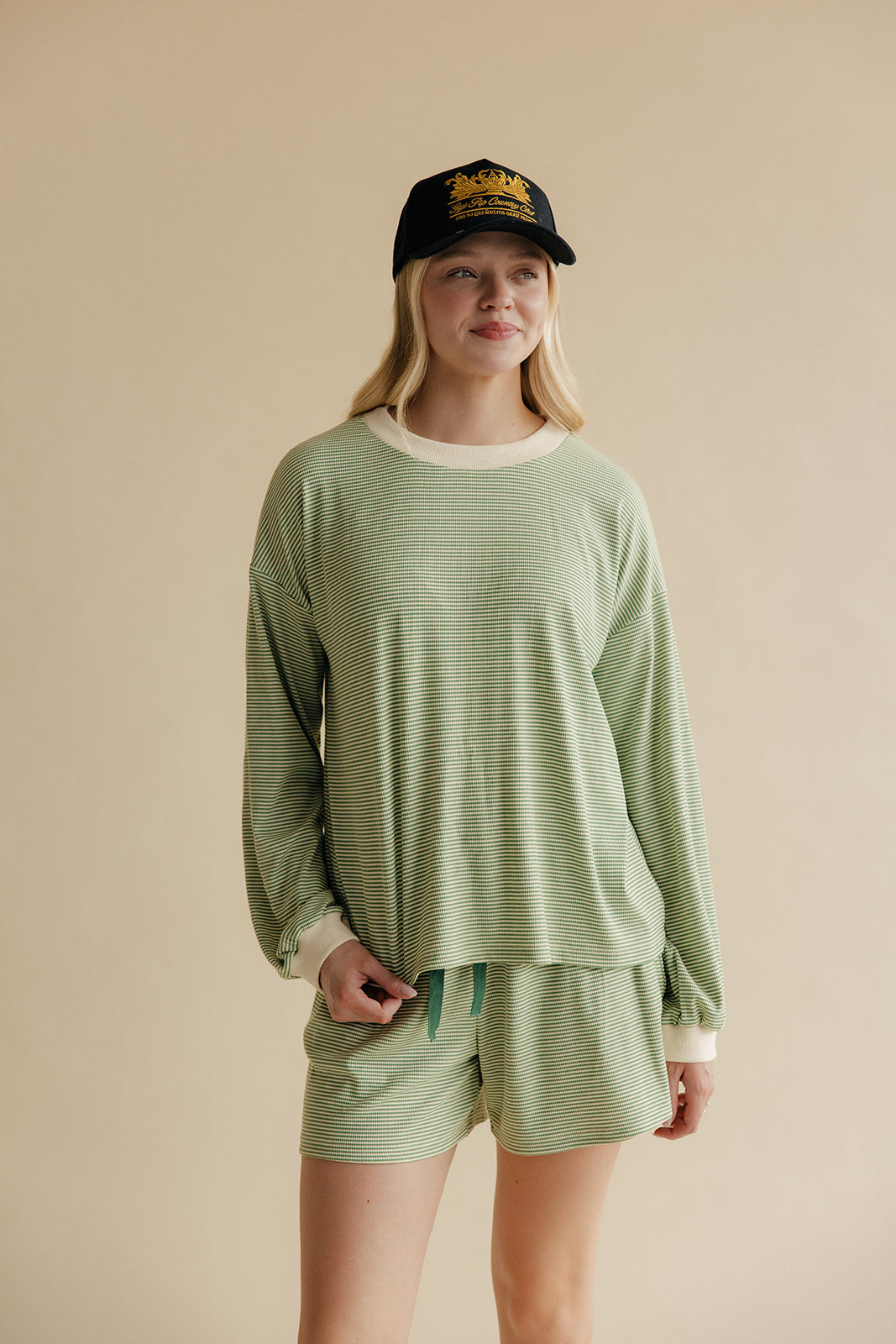 Under It All Stripe Pullover