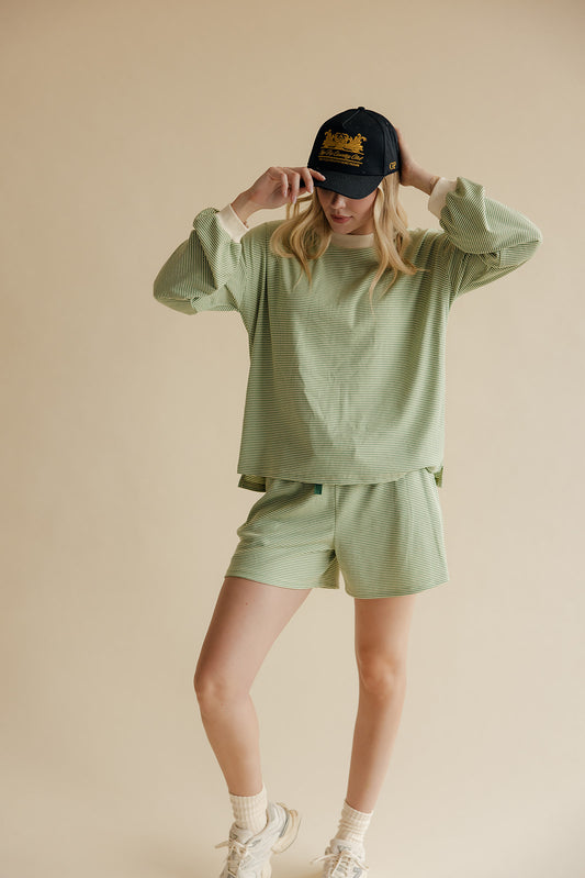 Under It All Stripe Shorts