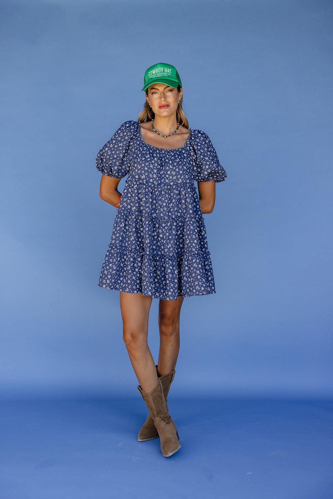Skyline Floral Mini Dress