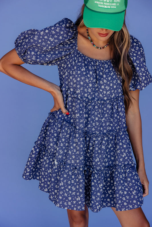 Skyline Floral Mini Dress