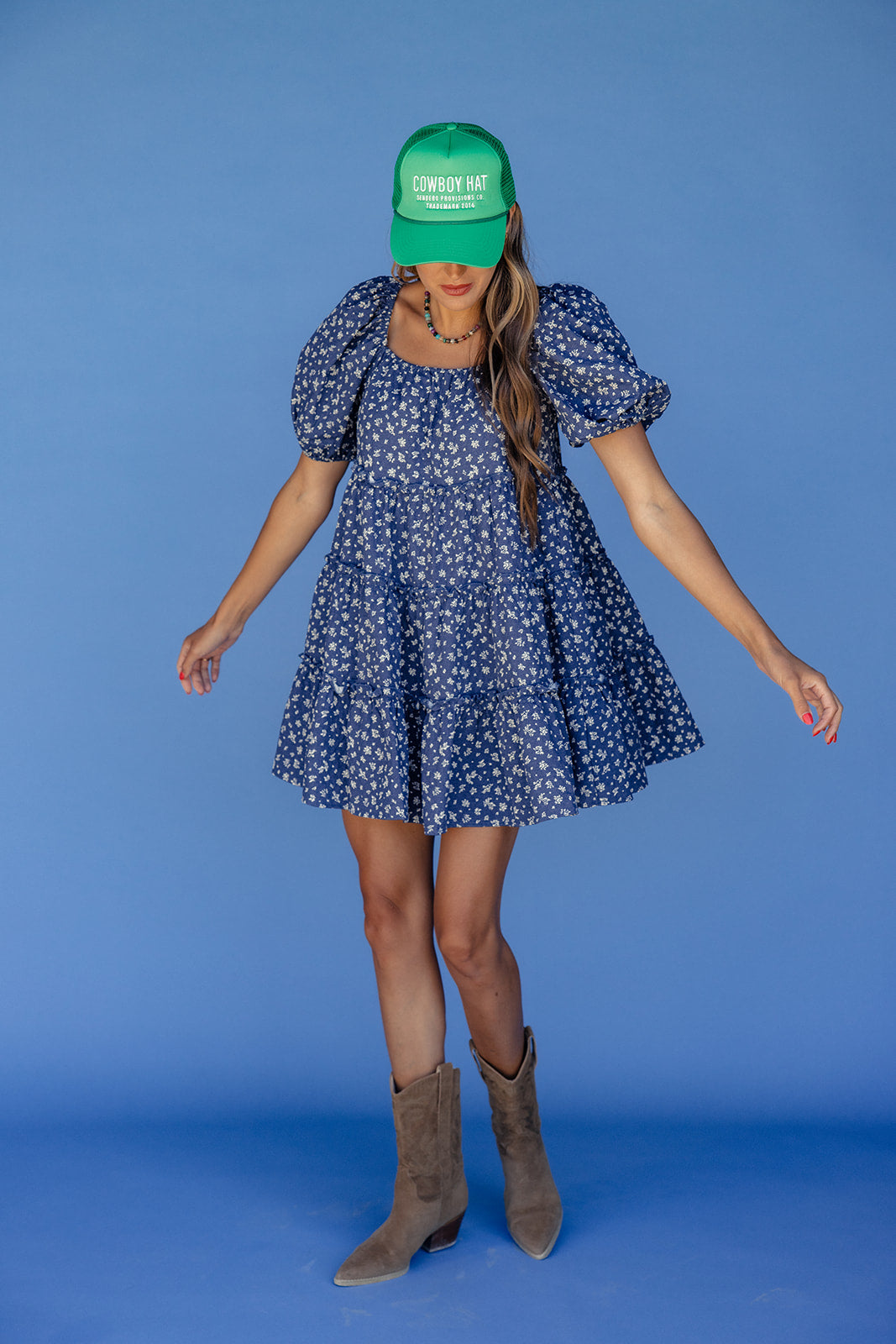 Skyline Floral Mini Dress