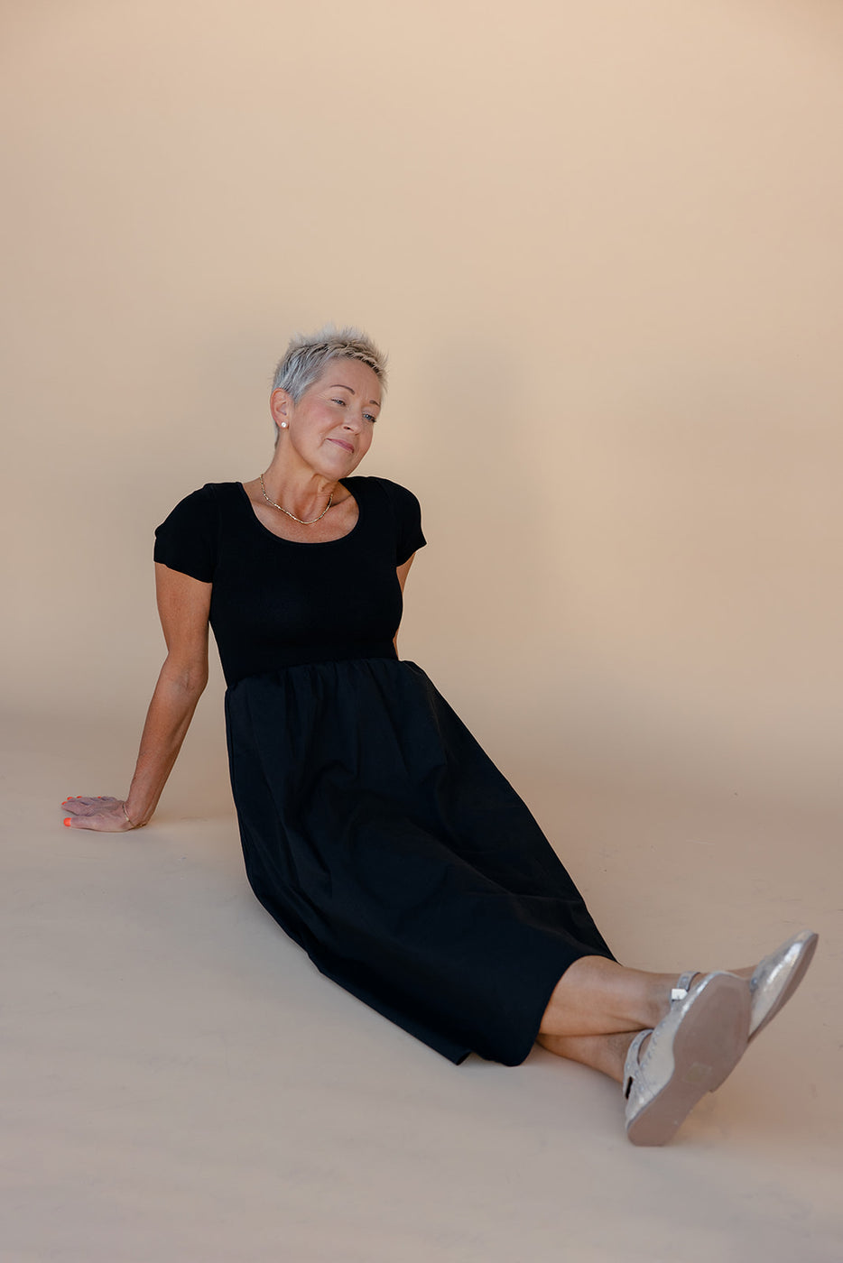 The Obsidian Midi Dress