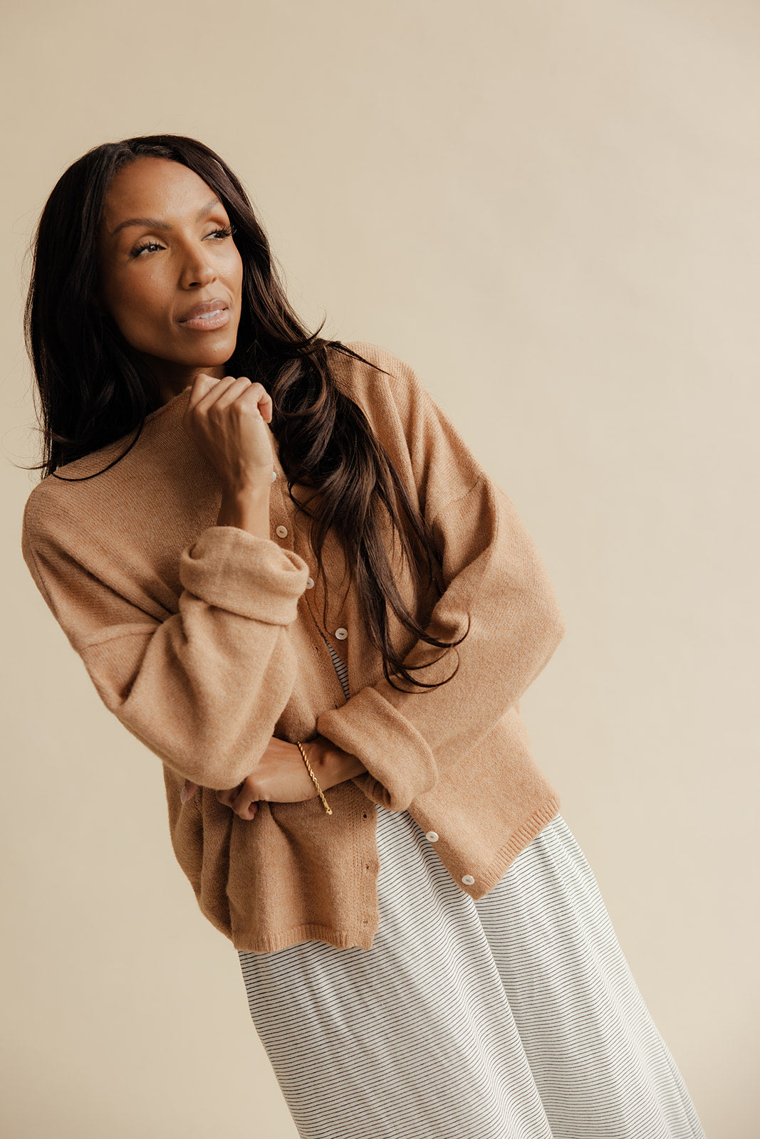 A Single Moment Button Up Cardigan