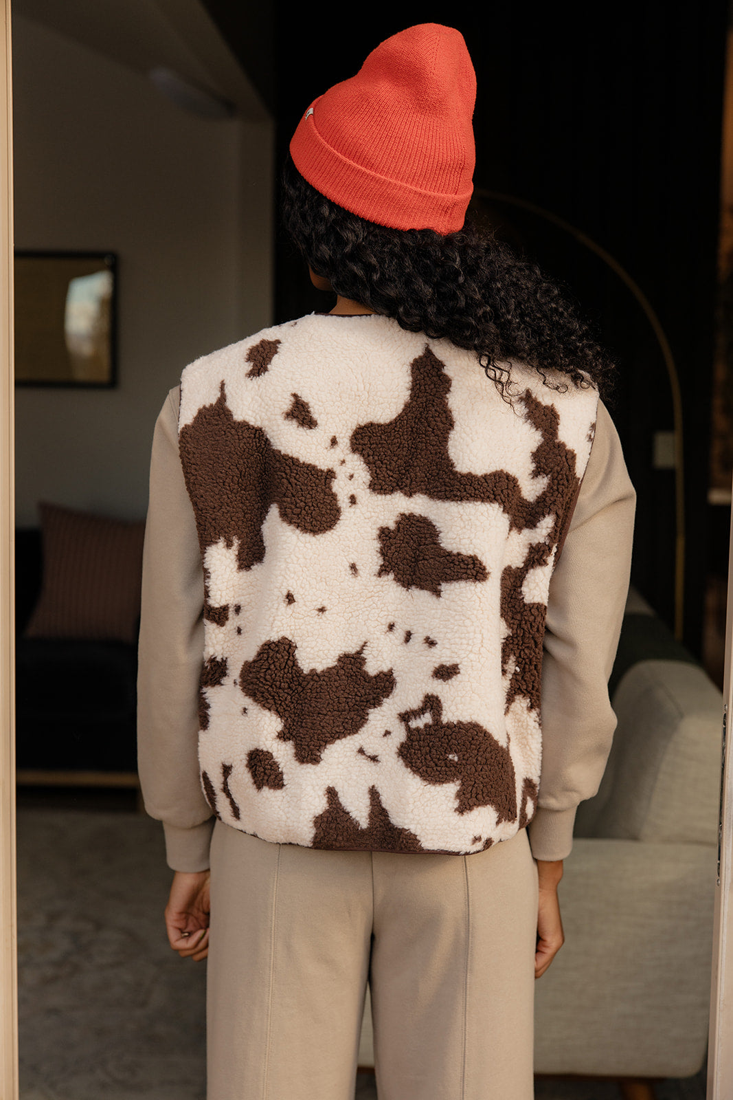 Moo Mood Sherpa Vest