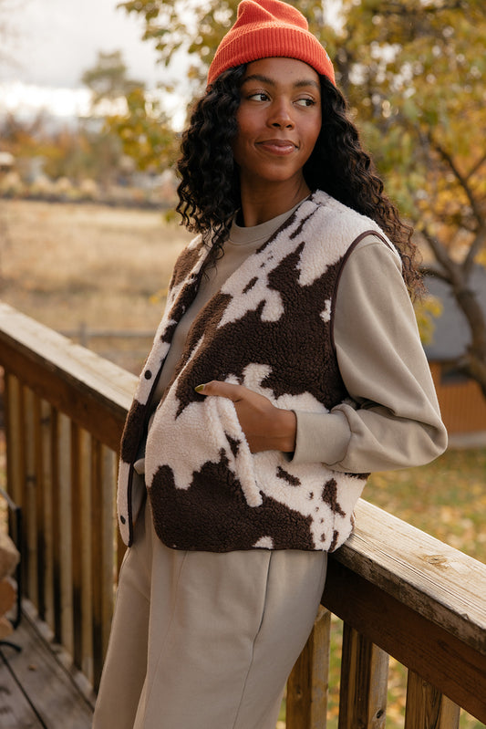 Moo Mood Sherpa Vest