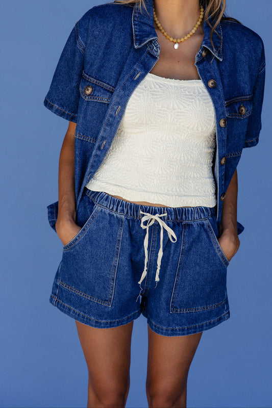 Can You Dig It Denim Shorts