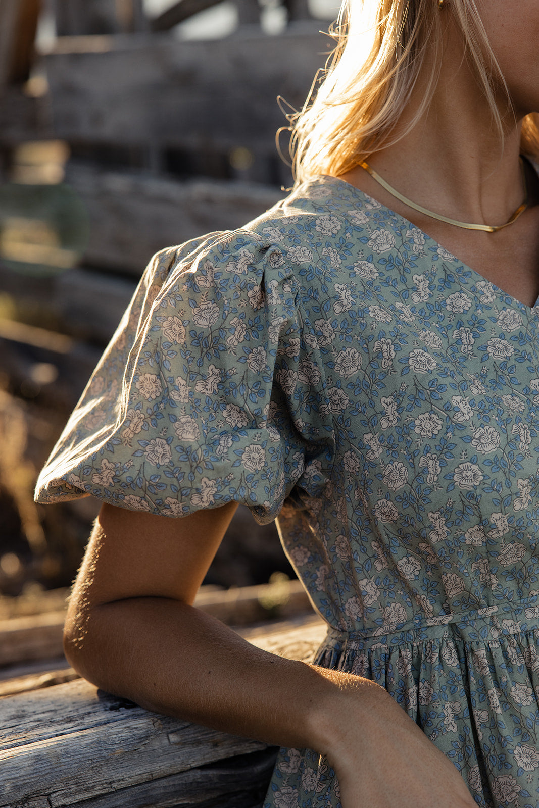 Our Song Puff Sleeve Dress