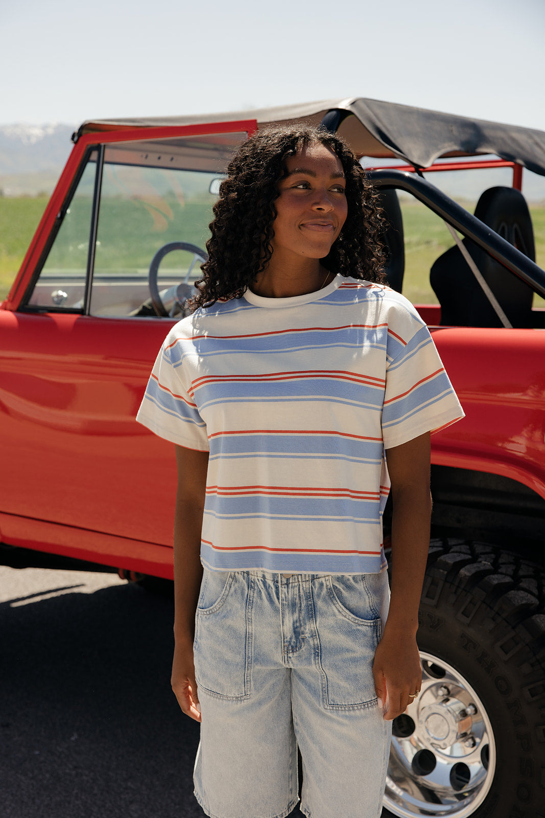 Rocket Pop Stripe Tee