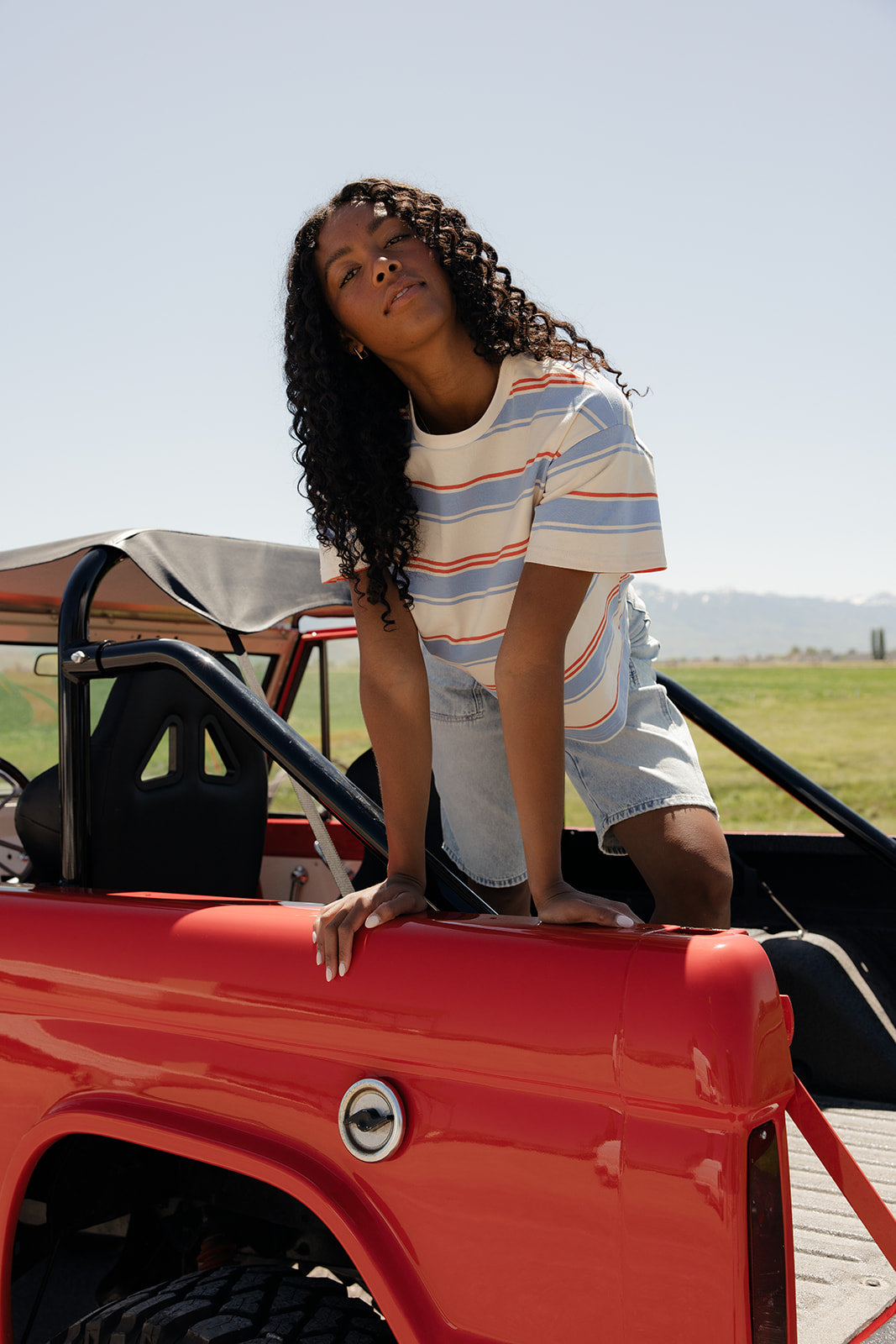 Rocket Pop Stripe Tee
