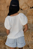 Parade Day Ruffle Blouse