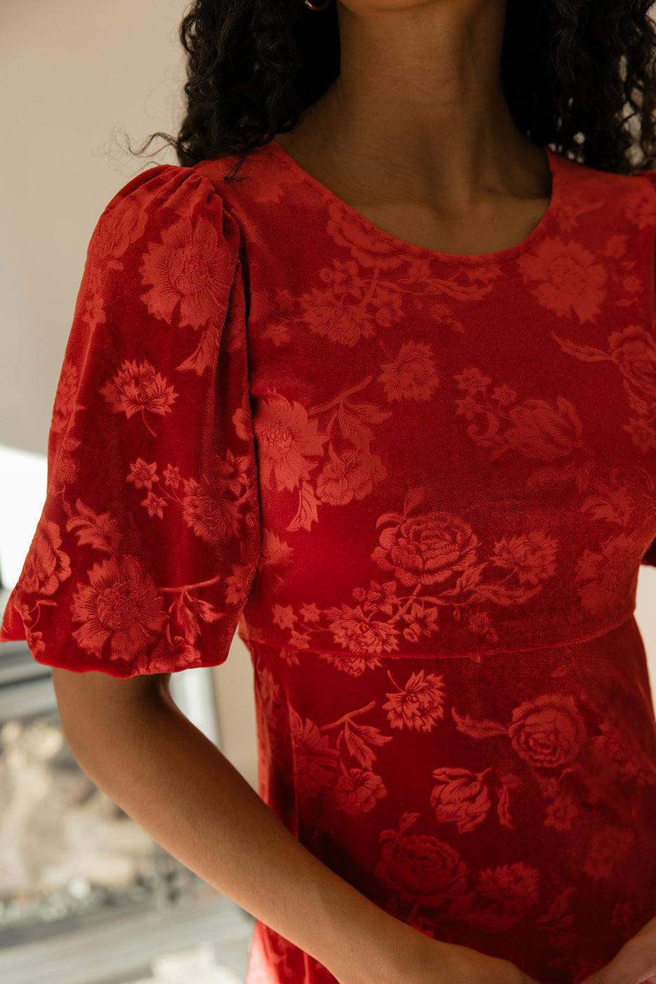 Poise Puff Sleeve Dress