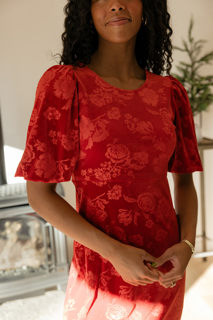 Poise Puff Sleeve Dress