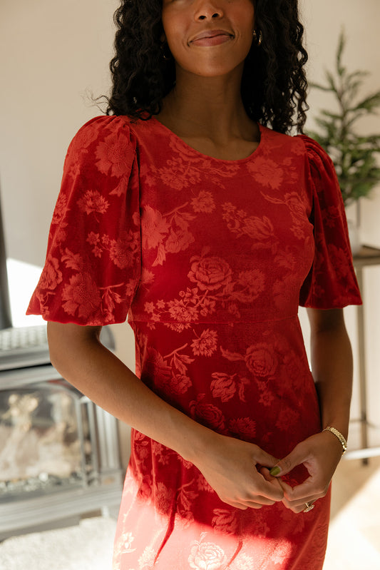 Poise Puff Sleeve Dress