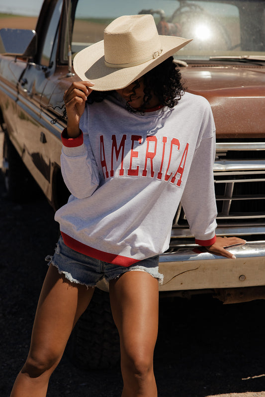 America Graphic Pullover
