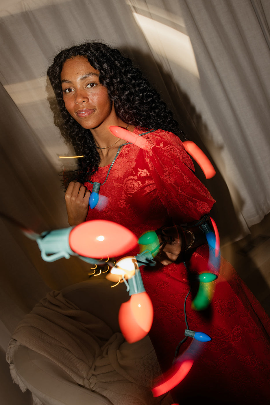 Poise Puff Sleeve Dress