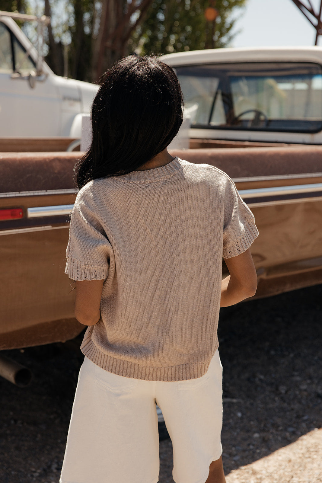 Old Glory Short Sleeve Sweater