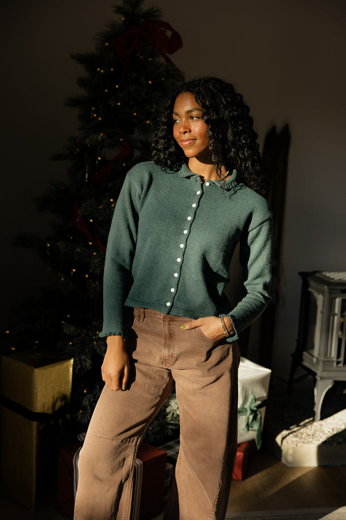 Wildwood Ruffle Cardigan