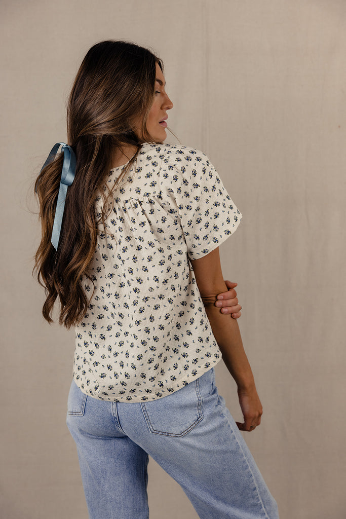 Square Neck Blouse | ROOLEE