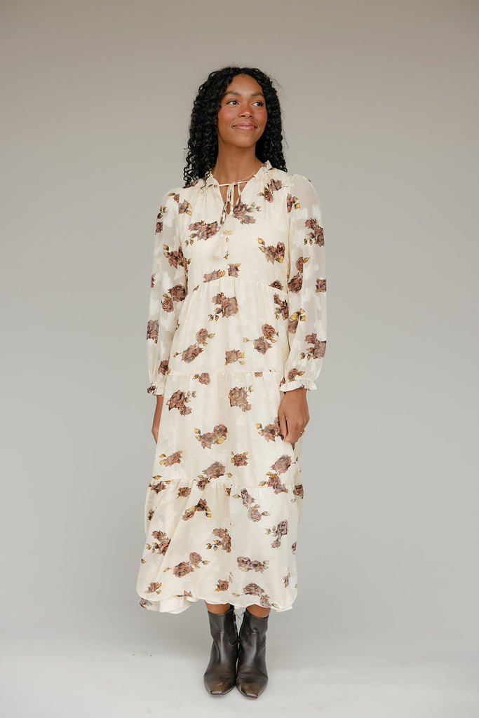 Guiding Us Home Floral Midi