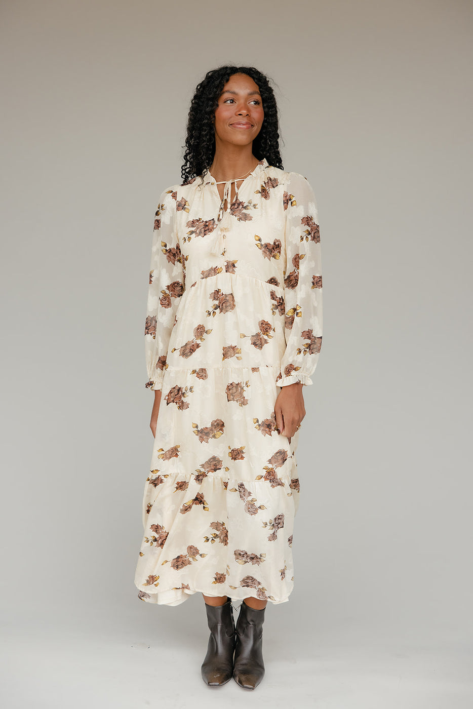 Guiding Us Home Floral Midi