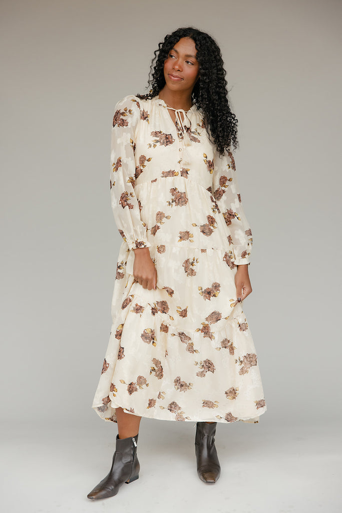 Guiding Us Home Floral Midi