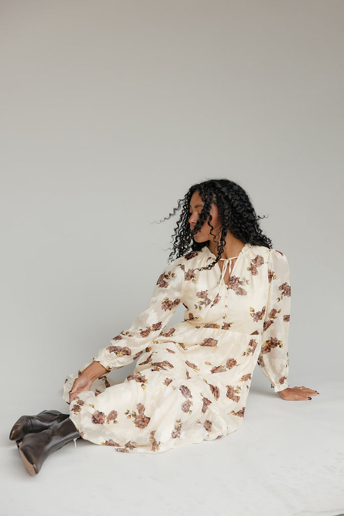 Guiding Us Home Floral Midi