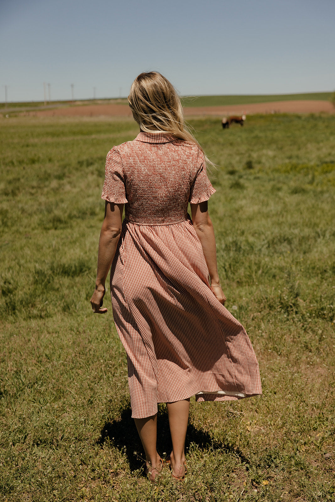 Summer League Gingham Dress