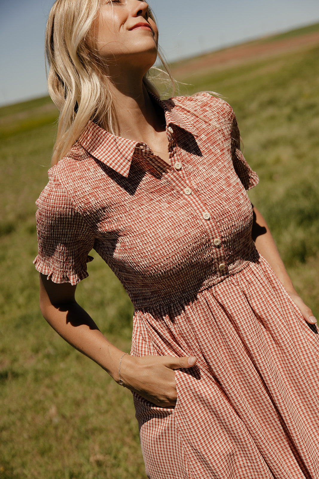 Summer League Gingham Dress