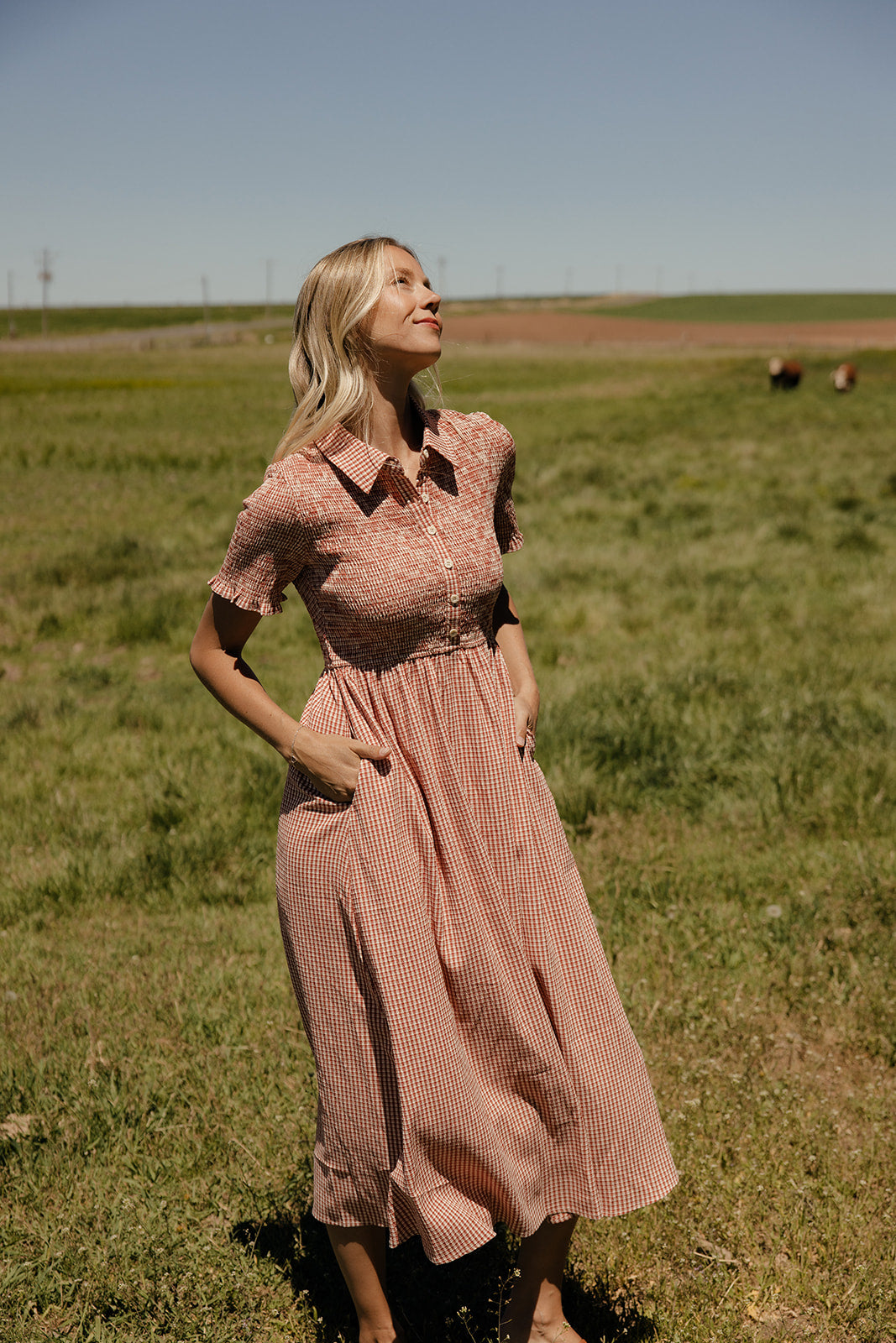 Summer League Gingham Dress
