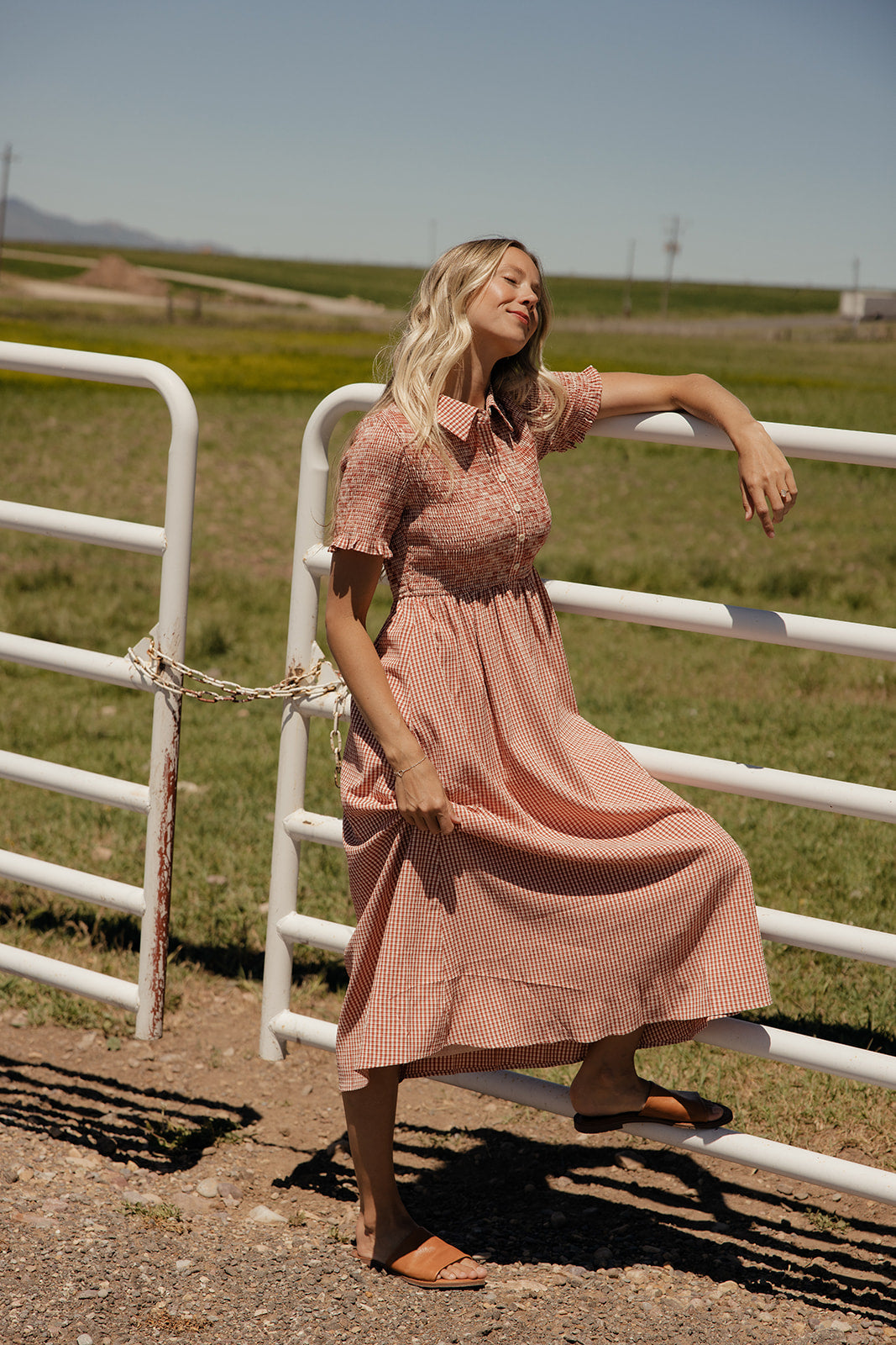 Summer League Gingham Dress